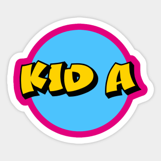 Kid A Radiohead Sticker